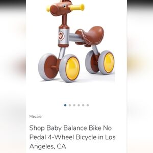 Mecale Baby Balance Bike